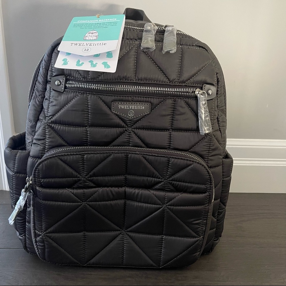 NWT Twelve Little Companion Backpack in Grey